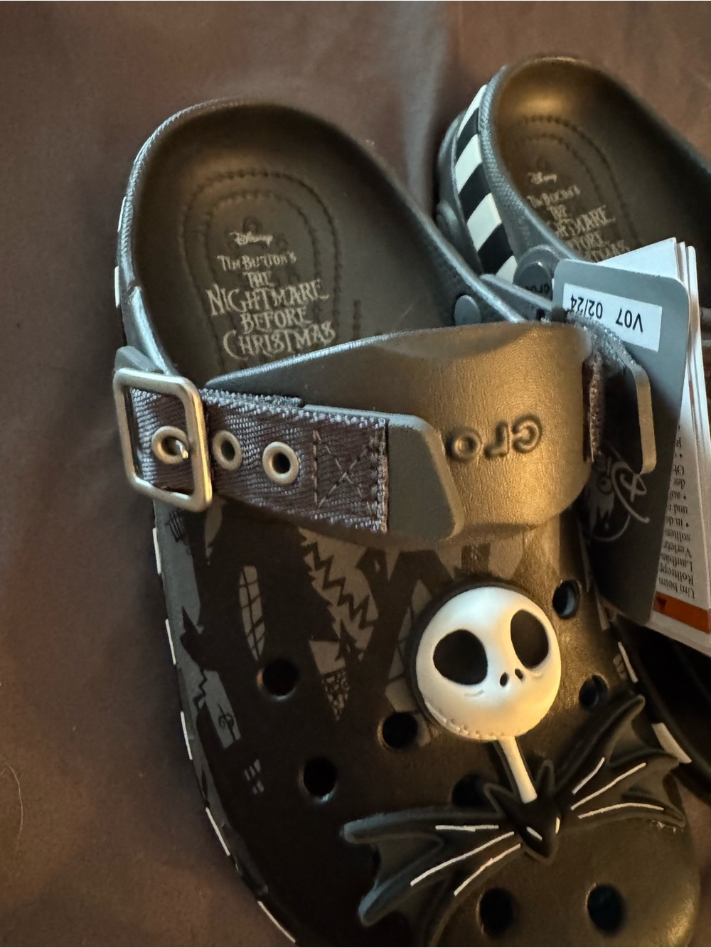 CROCS Womens The Nightmare Before Christmas Jack Skellington Disney exclusive - Picture 3 of 7